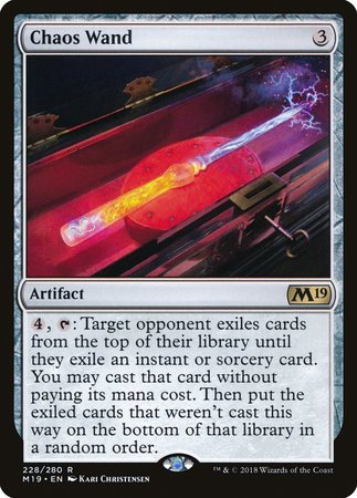 Chaos Wand [Core Set 2019] | Exor Games Truro