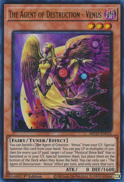 The Agent of Destruction - Venus [MP23-EN015] Ultra Rare | Exor Games Truro