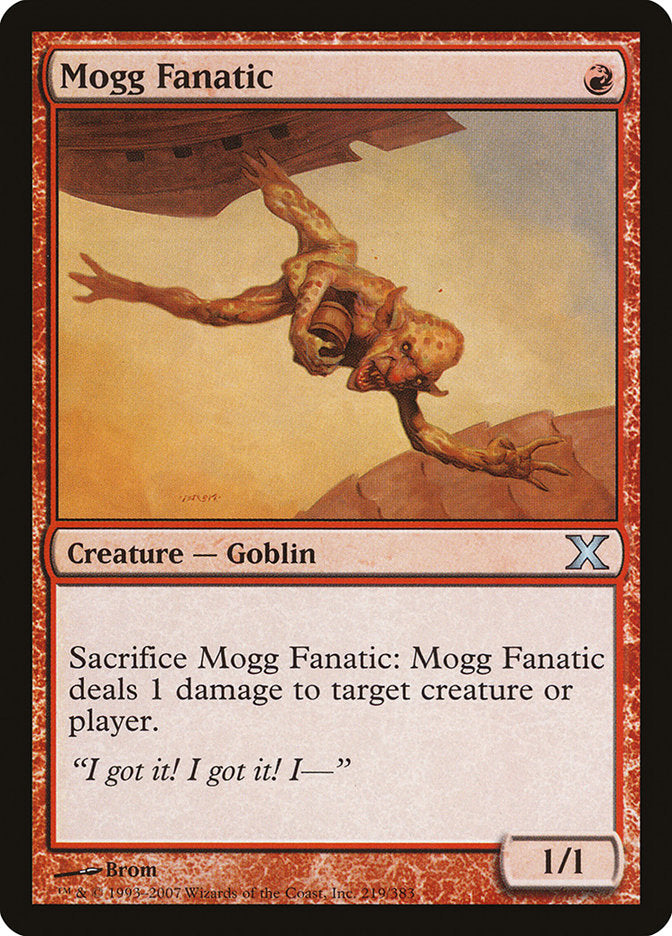 Mogg Fanatic [Tenth Edition] | Exor Games Truro