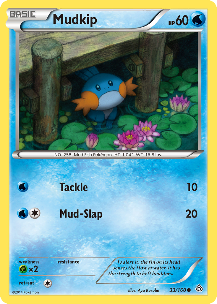 Mudkip (33/160) [XY: Primal Clash] | Exor Games Truro