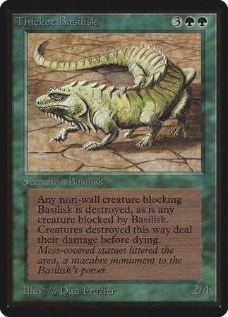 Thicket Basilisk [Limited Edition Beta] | Exor Games Truro