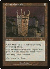 Grim Monolith [Urza's Legacy] | Exor Games Truro