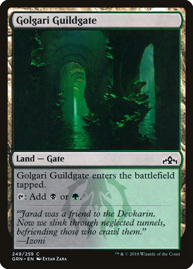 Golgari Guildgate (249/259) [Guilds of Ravnica] | Exor Games Truro