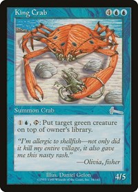 King Crab [Urza's Legacy] | Exor Games Truro