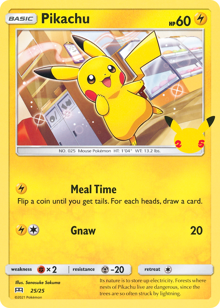 Pikachu (25/25) [McDonald's 25th Anniversary] | Exor Games Truro