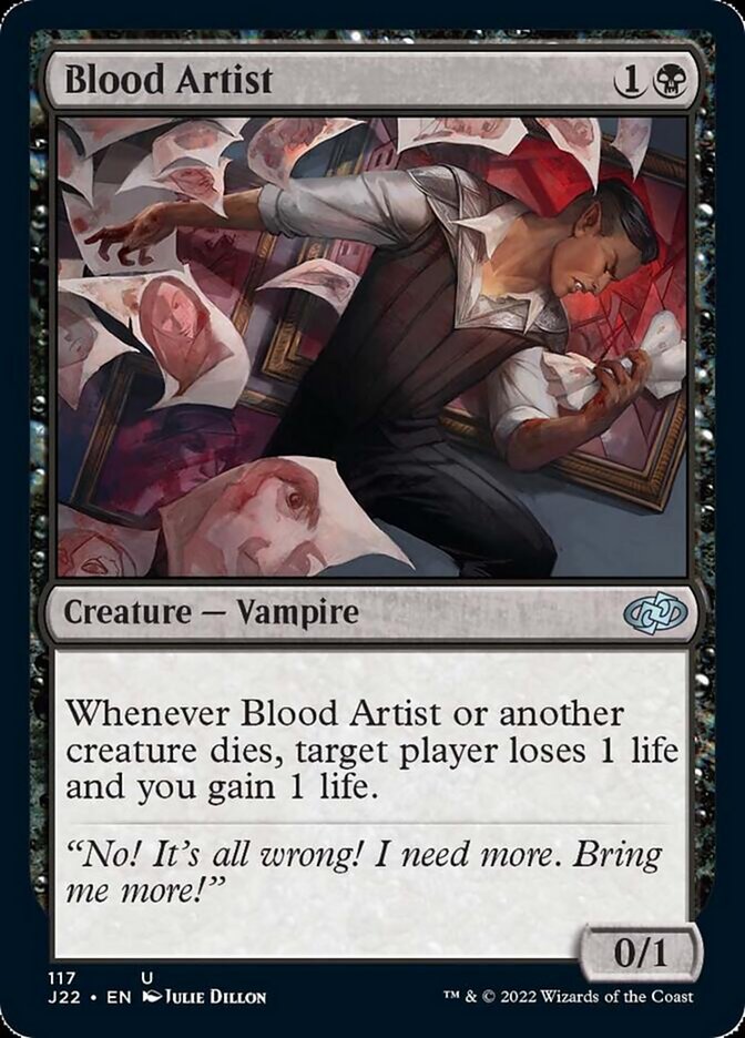 Blood Artist [Jumpstart 2022] | Exor Games Truro