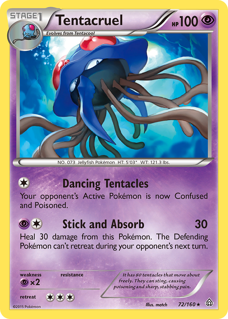 Tentacruel (72/160) [XY: Primal Clash] | Exor Games Truro