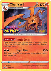 Charizard (SWSH066) (Staff Prerelease Promo) [Sword & Shield: Black Star Promos] | Exor Games Truro