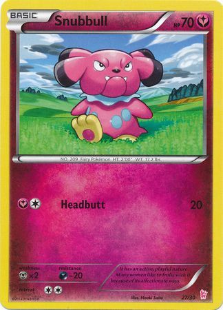 Snubbull (27/30) [XY: Trainer Kit - Sylveon] | Exor Games Truro