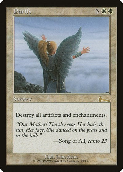 Purify [Urza's Legacy] | Exor Games Truro