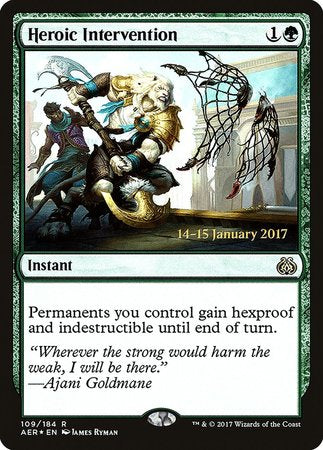 Heroic Intervention [Aether Revolt Promos] | Exor Games Truro