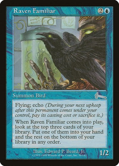 Raven Familiar [Urza's Legacy] | Exor Games Truro