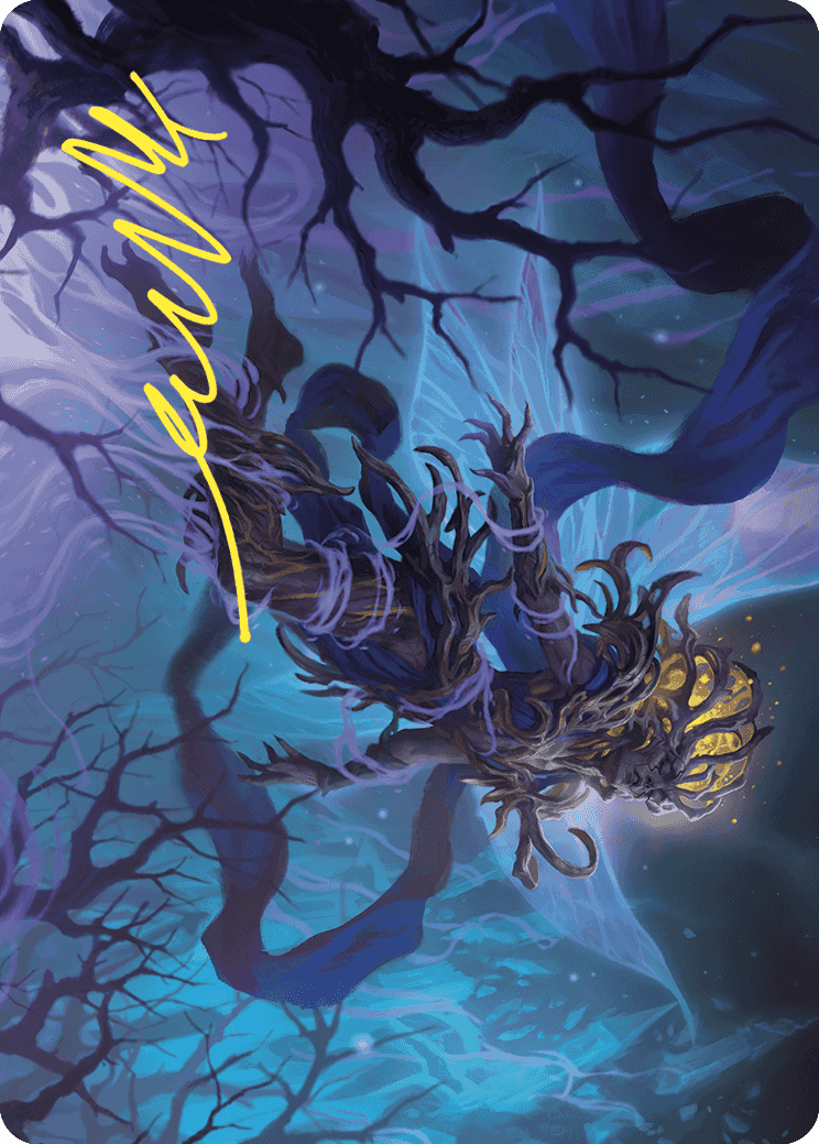 Sleep-Cursed Faerie Art Card (Gold-Stamped Signature) [Wilds of Eldraine Art Series] | Exor Games Truro