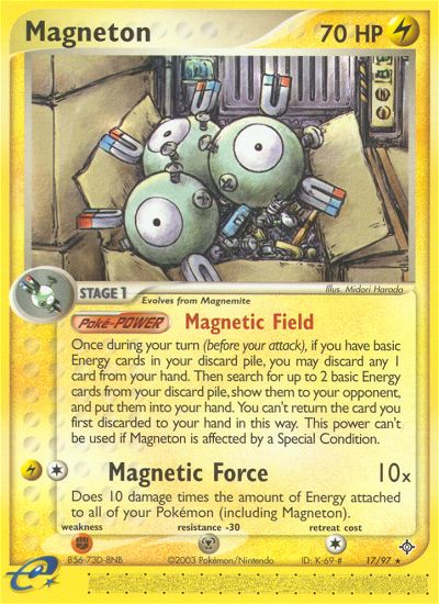 Magneton (17/97) [EX: Dragon] | Exor Games Truro