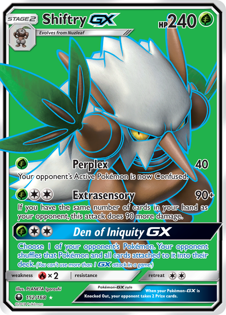 Shiftry GX (152/168) [Sun & Moon: Celestial Storm] | Exor Games Truro