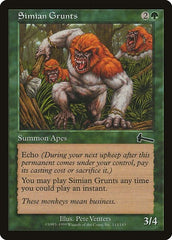 Simian Grunts [Urza's Legacy] | Exor Games Truro