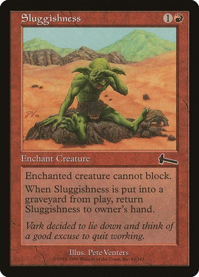 Sluggishness [Urza's Legacy] | Exor Games Truro