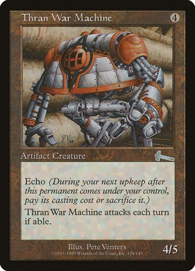 Thran War Machine [Urza's Legacy] | Exor Games Truro