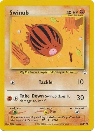 Swinub (57/64) [Neo Revelation Unlimited] | Exor Games Truro