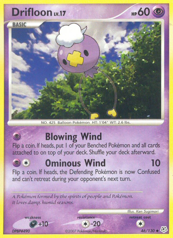 Drifloon (46/130) [Diamond & Pearl: Base Set] | Exor Games Truro