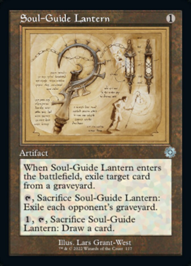 Soul-Guide Lantern (Retro Schematic) [The Brothers' War Retro Artifacts] | Exor Games Truro