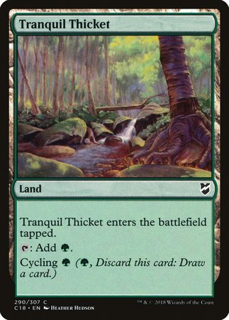 Tranquil Thicket [Commander 2018] | Exor Games Truro