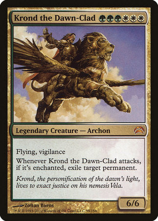 Krond the Dawn-Clad [Planechase 2012] | Exor Games Truro
