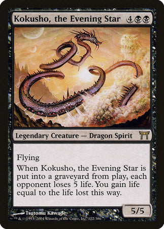 Kokusho, the Evening Star [Champions of Kamigawa] | Exor Games Truro