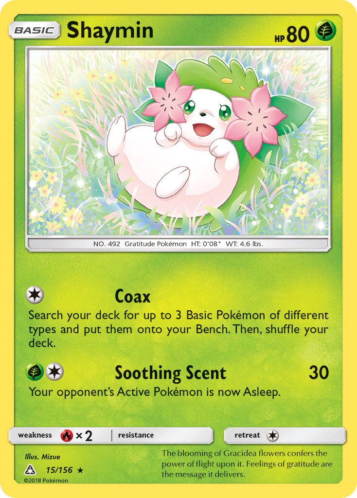 Shaymin (15/156) [Sun & Moon: Ultra Prism] | Exor Games Truro