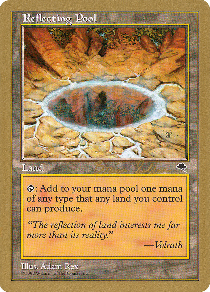 Reflecting Pool (Brian Selden) [World Championship Decks 1998] | Exor Games Truro