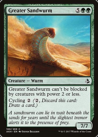 Greater Sandwurm [Amonkhet] | Exor Games Truro