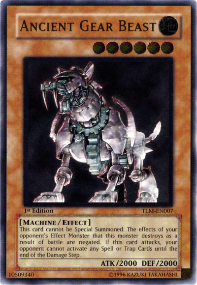 Ancient Gear Beast [TLM-EN007] Ultimate Rare | Exor Games Truro