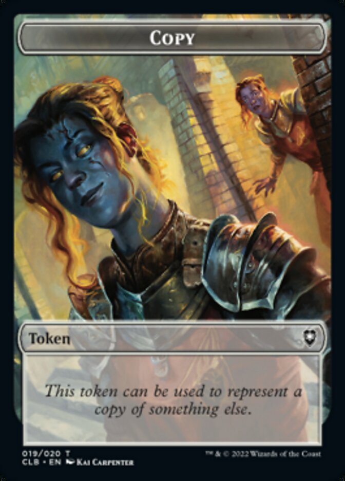 Copy Token [Commander Legends: Battle for Baldur's Gate Tokens] | Exor Games Truro