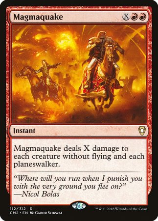 Magmaquake [Commander Anthology Volume II] | Exor Games Truro