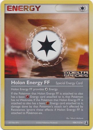 Holon Energy FF (104/113) (Stamped) [EX: Delta Species] | Exor Games Truro