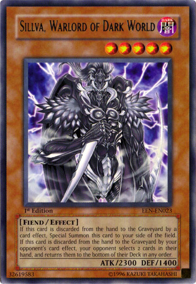 Sillva, Warlord of Dark World [EEN-EN023] Rare | Exor Games Truro
