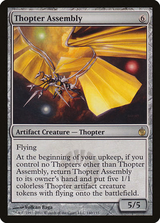 Thopter Assembly [Mirrodin Besieged] | Exor Games Truro