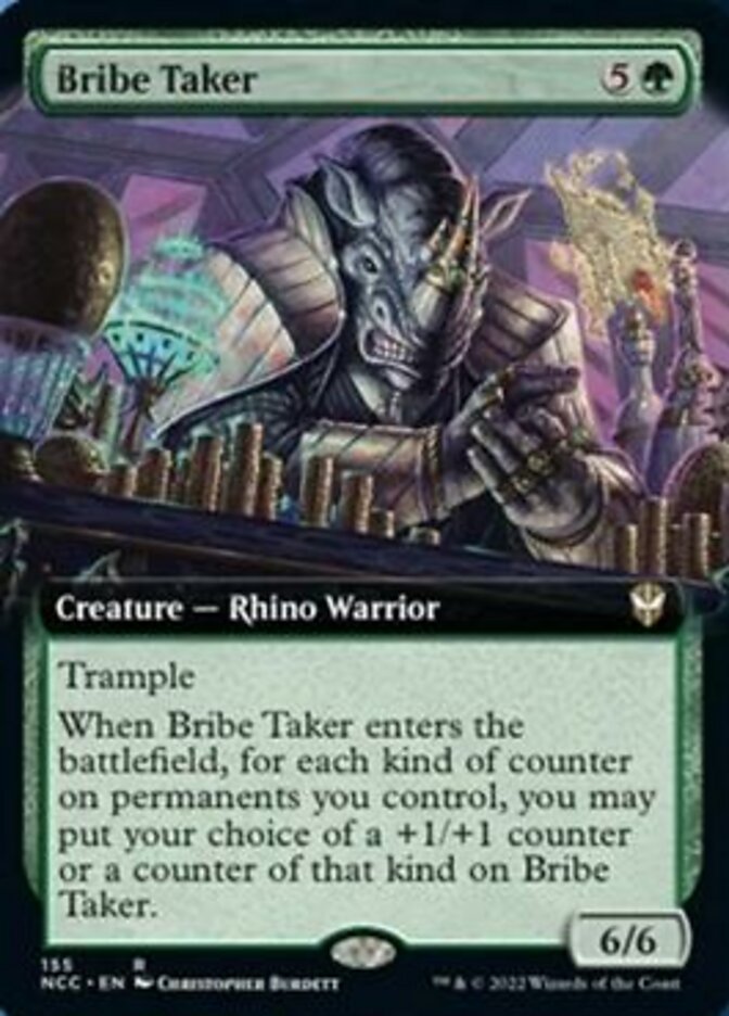 Bribe Taker (Extended Art) [Streets of New Capenna Commander] | Exor Games Truro