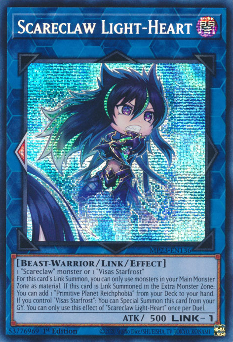 Scareclaw Light-Heart [MP23-EN136] Prismatic Secret Rare | Exor Games Truro