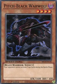 Pitch-Black Warwolf [SBCB-EN178] Common | Exor Games Truro