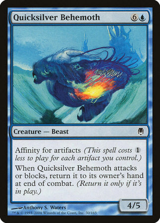 Quicksilver Behemoth [Darksteel] | Exor Games Truro