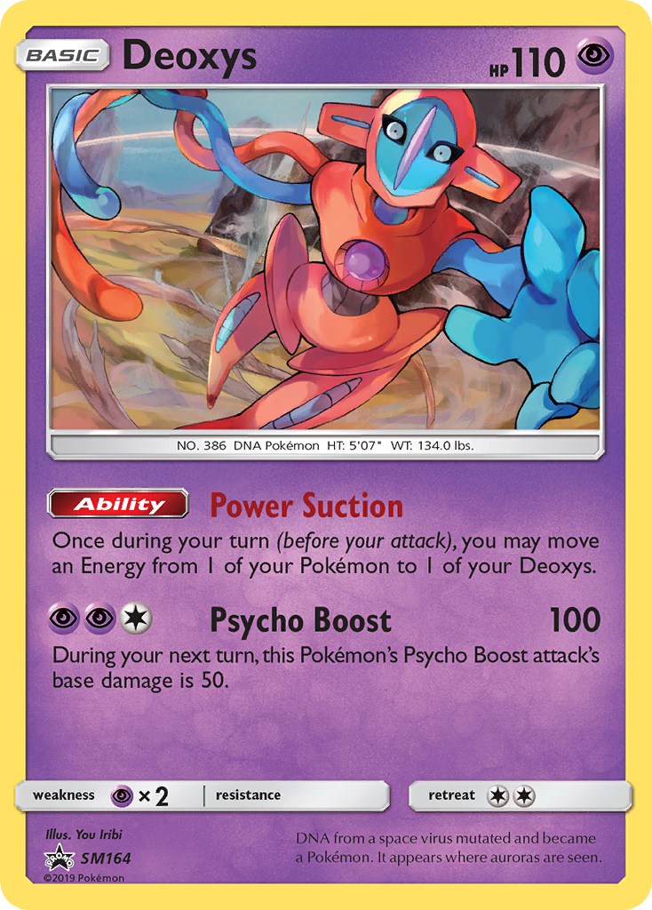 Deoxys (SM164) [Sun & Moon: Black Star Promos] | Exor Games Truro