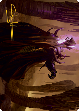Extus, Oriq Overlord Art Card (Gold-Stamped Signature) [Strixhaven: School of Mages Art Series] | Exor Games Truro