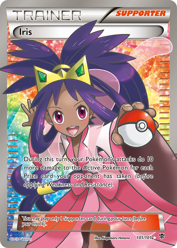 Iris (101/101) [Black & White: Plasma Blast] | Exor Games Truro