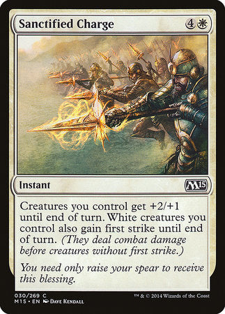 Sanctified Charge [Magic 2015] | Exor Games Truro