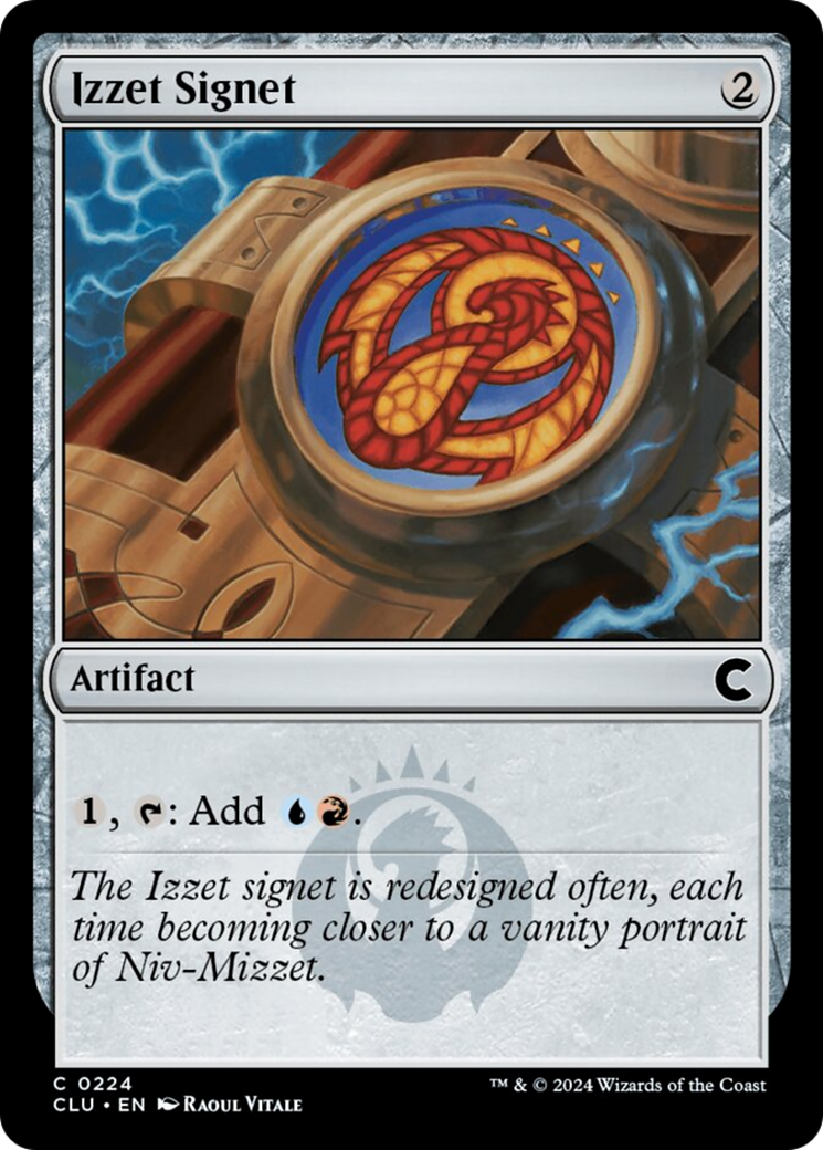 Izzet Signet [Ravnica: Clue Edition] | Exor Games Truro
