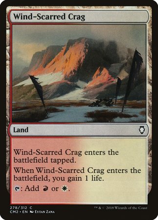 Wind-Scarred Crag [Commander Anthology Volume II] | Exor Games Truro