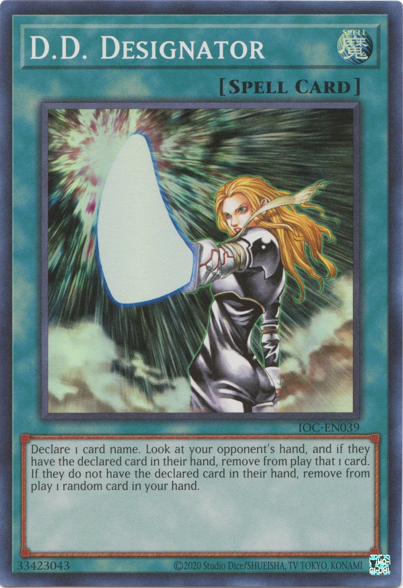 D.D. Designator (25th Anniversary) [IOC-EN039] Super Rare | Exor Games Truro