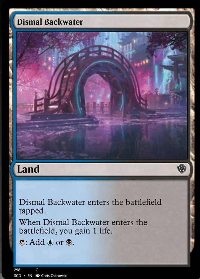 Dismal Backwater [Starter Commander Decks] | Exor Games Truro