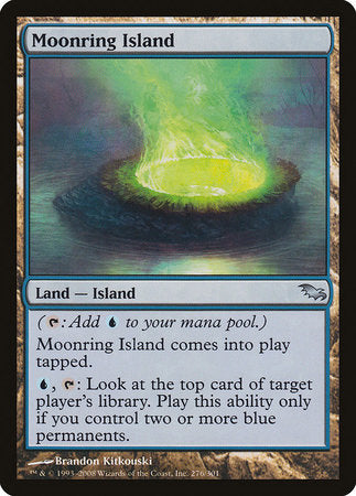 Moonring Island [Shadowmoor] | Exor Games Truro